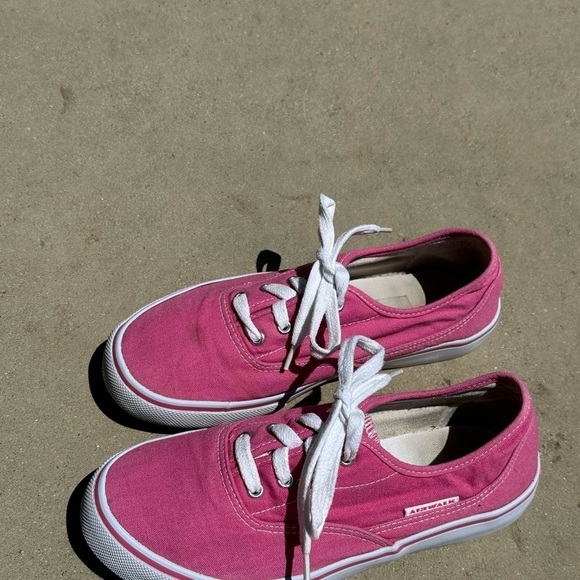 Air walk, pink white soul lace sneaker size girls Y4.5 - Picture 8 of 8